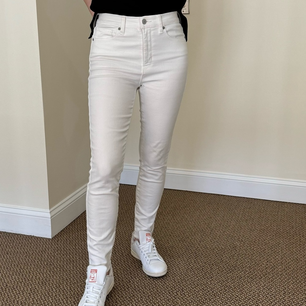 Banana Republic White Jeans